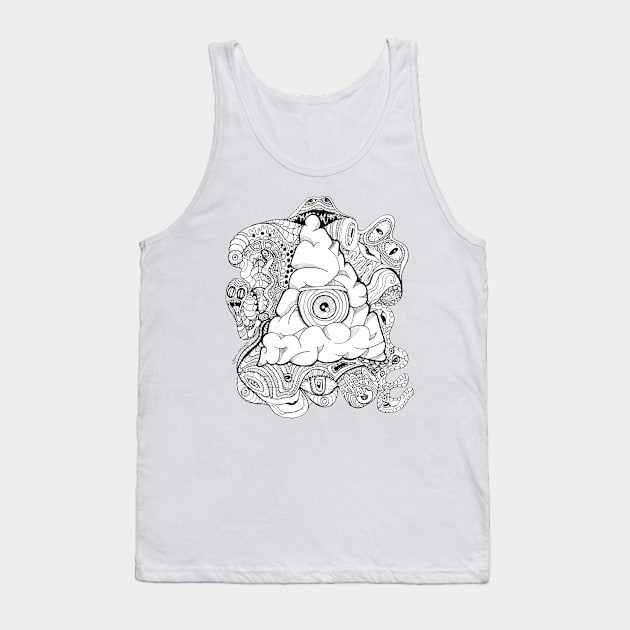 Those Conspiracy Guys Tank Top by art_emilybd